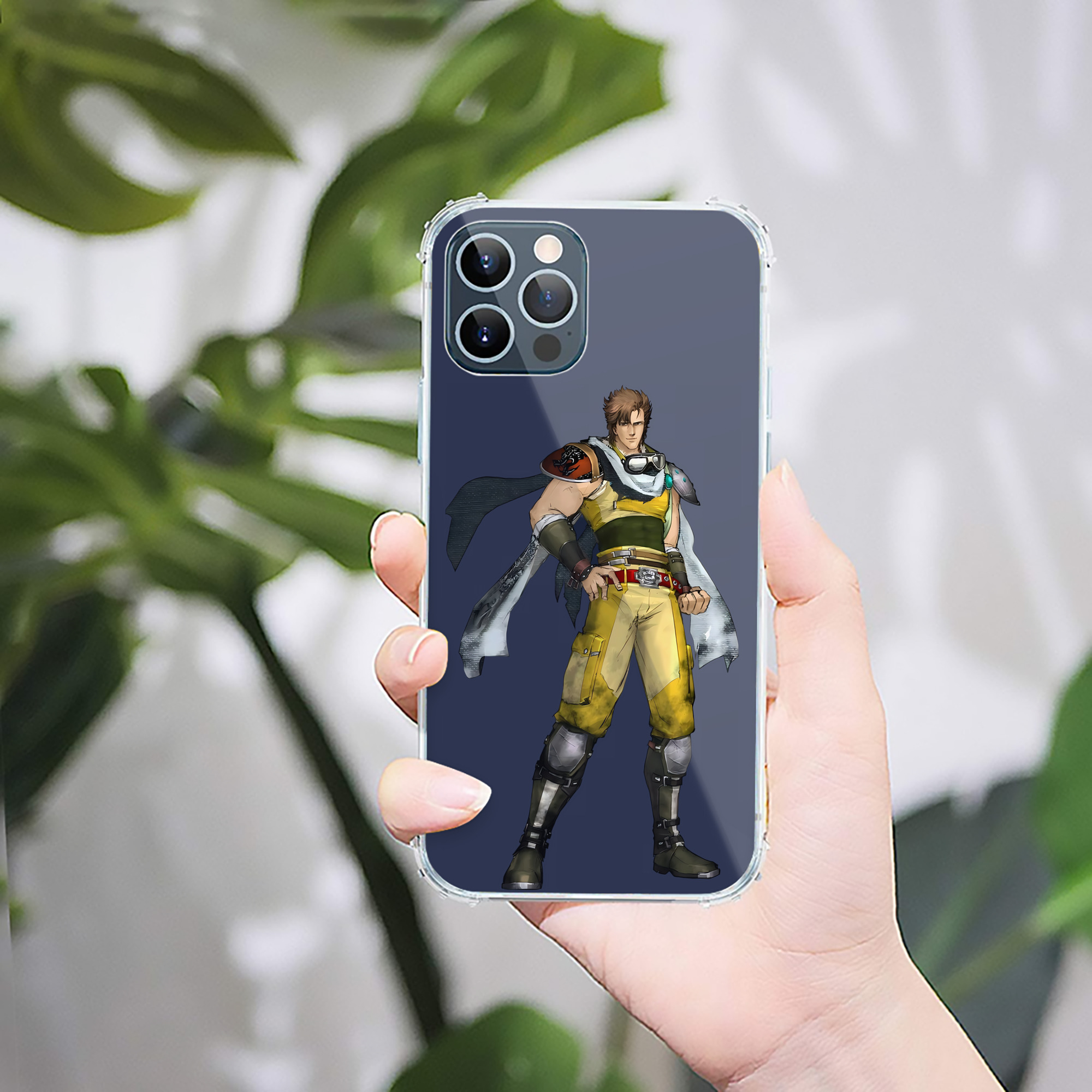 （画像用） 北斗の拳 Fist of the North Star 【iPhone 12シリーズ対応】透明スマホケース（クリアソフトケース）